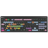 LogicKeyboard LKB-FLS-A2PC-DE Tastatur, Schwarz