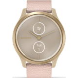 Garmin vívomove Style weißgold/rosa Nylonarmband