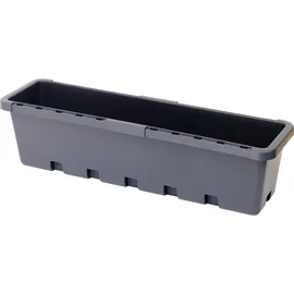 Greenlife Blumen- / Kräuterbox 39,5 x 11,5 x 10,5 cm Anthrazit Komplettset