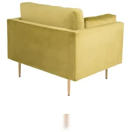 VCM Boom Sessel Velour grün.