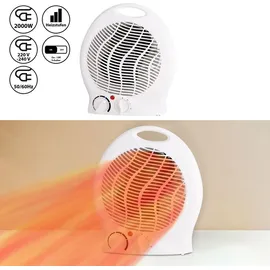 Cepewa Heizlüfter 2000 W Weiß