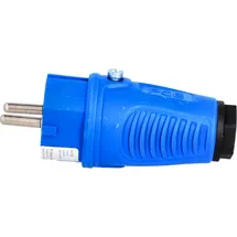 PCE Schutzkontakt-stecker Vollgummi Ip54 Blau