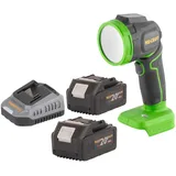 Pro Craft Procraft, Arbeitsleuchte, LL18bb Akku LED Strahler 20 V 300 lm + 2x Akku 4,0 Ah + Ladegerät (300 lm)