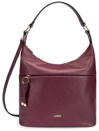 L.Credi Maite Schultertasche 33 cm  rot