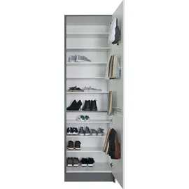 Express Küchen Vorratsschrank ARTA 60 x 58 x 207 cm Grau