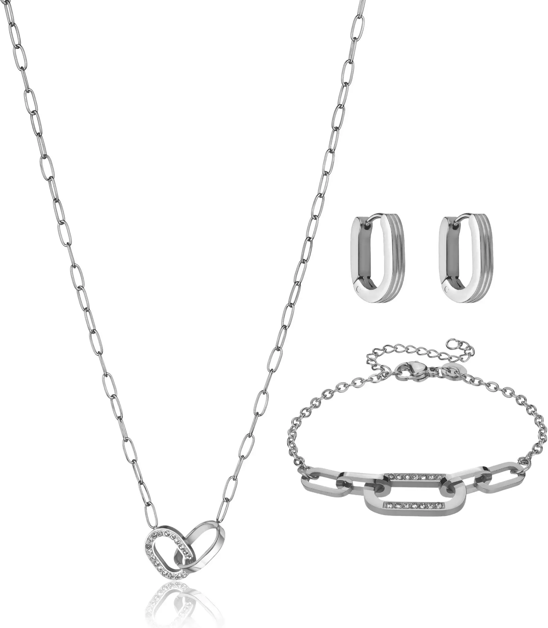 Ohrring und Ketten Set MARC LAUDER 