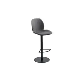 Mayer Sitzmöbel Barhocker 46 x 50 cm Anthrazit/Schwarz