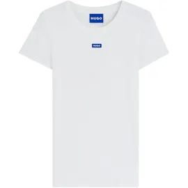 Hugo Easy Tee Weiß S