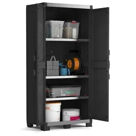 KETER Kunststoffschrank 54 x 89 x 188 cm Schwarz