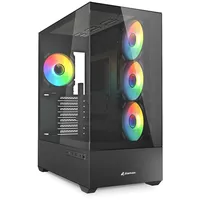 Sharkoon AK6 RGB PC Gehäuse, ATX, Schwarz