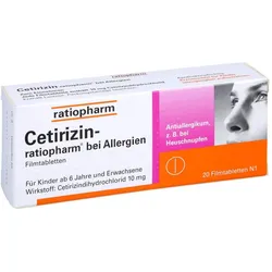 Cetirizin-ratiopharm bei Allergien