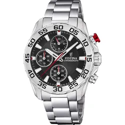 Festina Quarz Junge Junior kollektionen F20457/3 - schwarz,silber - 36.5mm