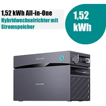 sunshare Glory All-in-One Balkonkraftwerk Stromspeicher 1,52 kWh