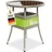 Juskys Yoro Polyrattan Gartentisch