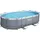BESTWAY Power Steel Solo Pool 488 x 305 x 107 cm inkl. Filterpumpe, Reinigungsset, Abdeckplane, Reparaturset