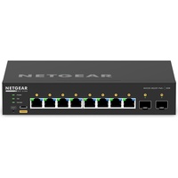 Netgear AV Line M4250 Desktop Gigabit Managed Switch, 8x RJ-45, 2x SFP+, 220W PoE+ (M4250-8G2XF-PoE+ / GSM4210PX-100)
