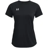 Under Armour HeatGear Kompressionsshirt Damen 001 black/white L