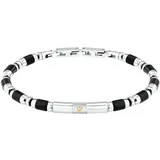 Maserati Iconic Armband Edelstahl schwarz JM334AVD46 Größe 19 cm