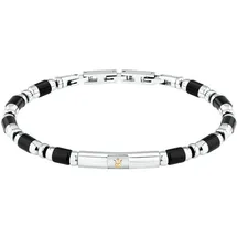 Maserati Iconic Armband Edelstahl schwarz JM334AVD46 Größe 19 cm