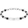 Maserati Iconic Armband Edelstahl schwarz JM334AVD46 Größe 19 cm