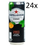 24x San Pellegrino Chinotto Italienisches Erfrischungsgetränk 33cl Einwegdosen