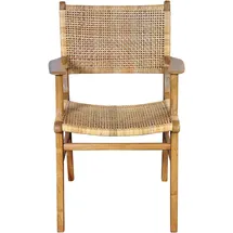 SIT Möbel SIT&CHAIRS Armlehnstuhl Rattan-Geflecht natur 02465-01