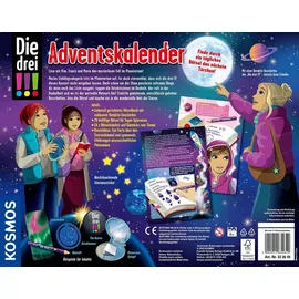 Kosmos Die drei !!! Adventskalender 2025 - Das Geheimnis im Planetarium