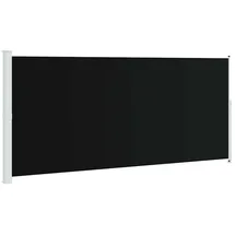 vidaXL Seitenmarkise Ausziehbar 220 x 500 cm Schwarz