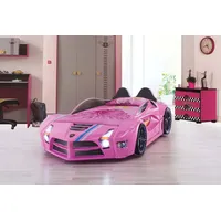 Autobett „Luxury Full“ in Pink - Rosa