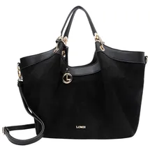 L.Credi Pheline Shopper Kunstleder Black