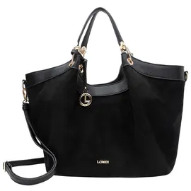 L.Credi Pheline Shopper Kunstleder Black