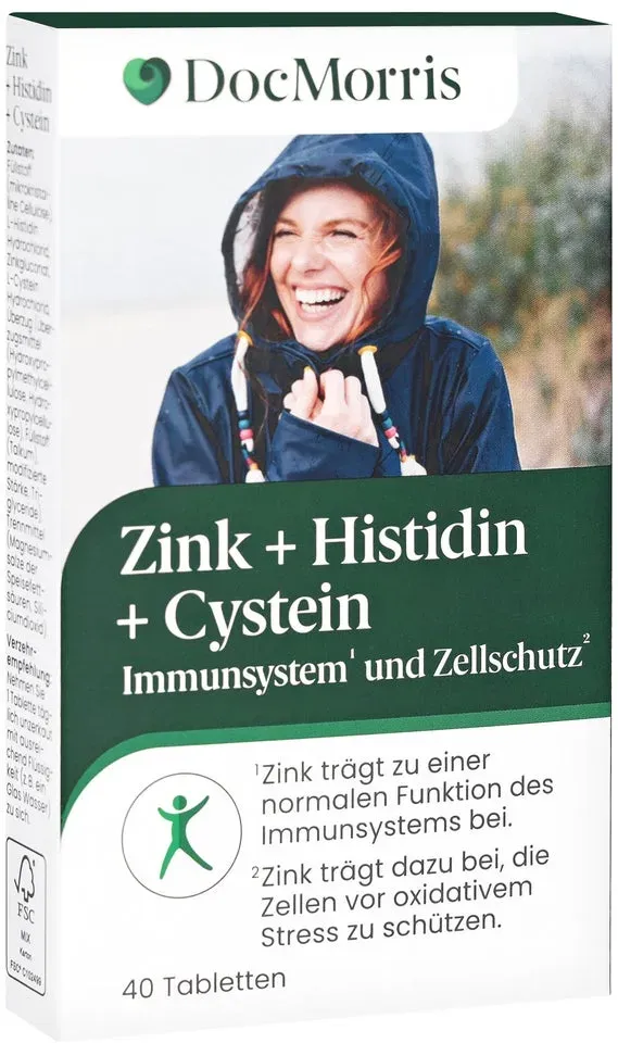 DocMorris Zink + Histidin + Cystein 40 St