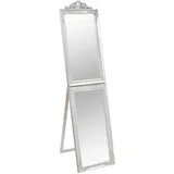 vidaXL Standspiegel 50 x 200 cm Schwarz