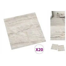 vidaXL Pvc-fliesen Selbstklebend 20 Stk. 1,86 M2 Beige