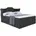 mit Matratze und Topper Polsterbett mit Bettkasten Bett mit Stauraum H3 und H4 Matratze Doppelbett Springboxbett Vila King Samt