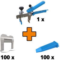 System Leveling Fliesen-Nivelliersystem Set S Starterset S