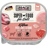 MAC's Cat Schale 16 x 100 g - Kitten Pute, Ente & Rind