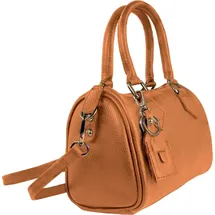 toscanto Umhängetasche Leder Brown