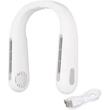 Mini-nackenventilator, 3 Windstufen, Schnelle Kühlung, Usb-anschluss, Für Sport, Reisen Und Outdoor-aktivitäten, Weiß