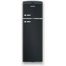 Severin RKG 8984 Retro-Kühl-Gefrierkombination (246 l, 1665 mm hoch, Schwarz)