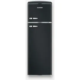 Severin RKG 8984 Retro-Kühl-Gefrierkombination (246 l, 1665 mm hoch, Schwarz)