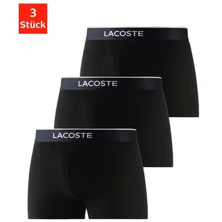 Lacoste Casualnoirs Low Rise black S 3er Pack