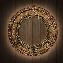 Mojawo 2400 LED Kranz 58cm-MLK166