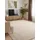 ELLE DECORATION Rocco Teppichläufer 120 x 170 cm Beige/Weiß