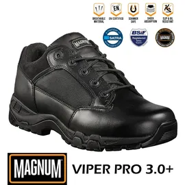 Magnum Viper Pro 3.0 + Herren Einsatz Arbeits Schuhe Schwarz