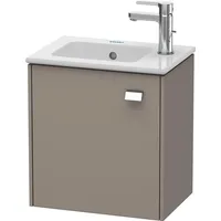 Duravit Brioso Waschtischunterbau BR4000L1043 420x442x289mm, Basalt Matt, Tür links,