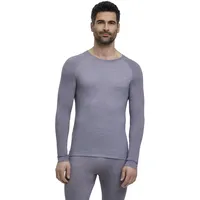 Falke Herren Langarmshirt Wool-Tech Light Grey-Heather 3757, S