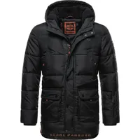 Stone Harbour Herren Winterjacke Parka Jacke Kapuze warm gefüttert Mironoo