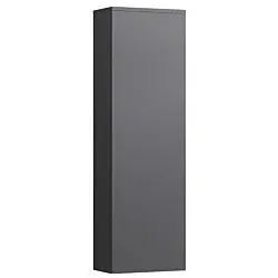 LAUFEN Kartell Hochschrank 130x40x27cm, Tür rechts, schiefergrau