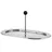 Alessi Tablett 25,5 cm Edelstahl Transparent Poliert